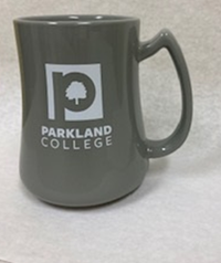 Gray Mug White Logo