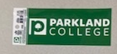 Small Parkland Logo Bumper Sticker