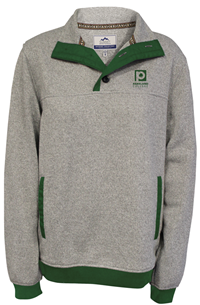 1/4 Button Up Heather Sweater