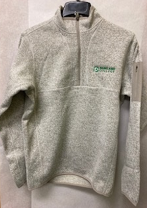 Antigua Fortune Qtr Zip Oatmeal