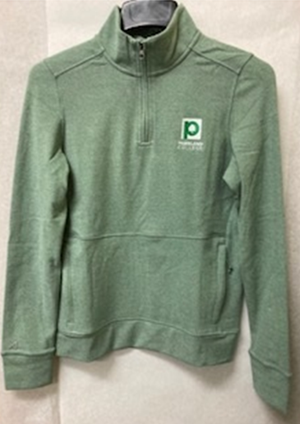 Antigua Crush Qtr Zip Green