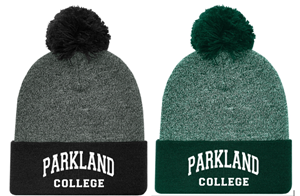 L2 Pom Knit Hat Green