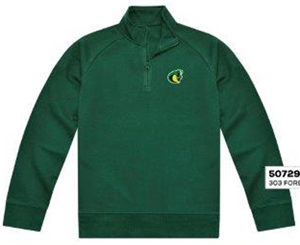 Artisans Qtr Zip Sweatshirt Forest