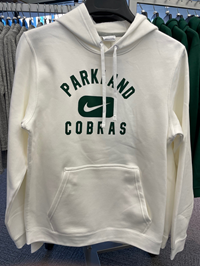 Nike Club Fleece Po Hoody White